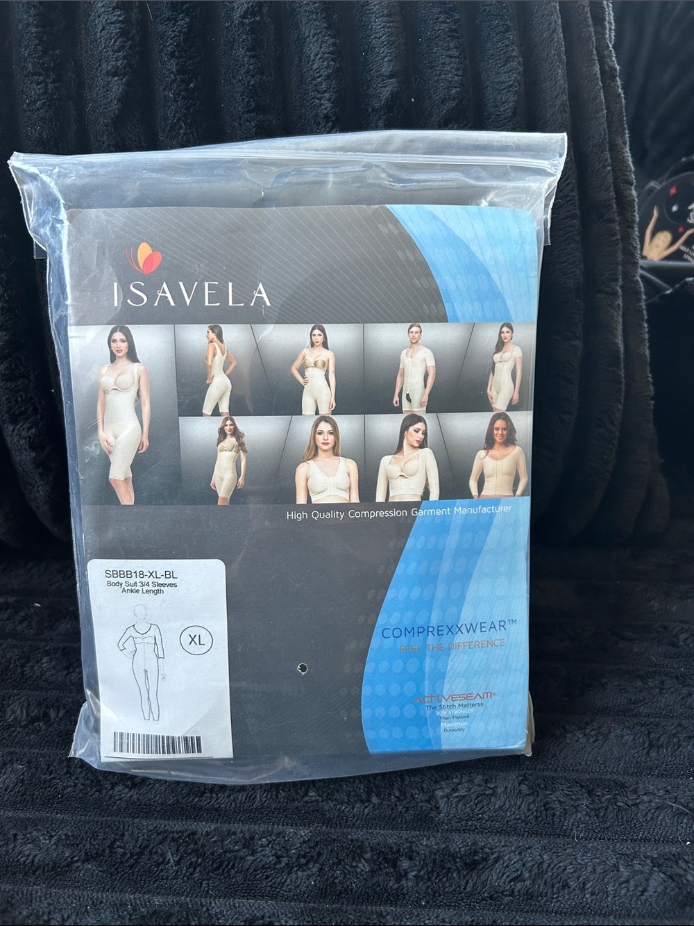 Women's Beige Full-Body Compression Shapewear - XL